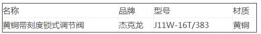 黃銅帶刻度鎖式調節閥